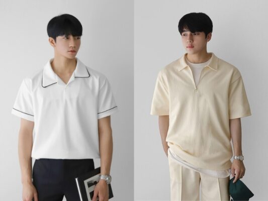 cách phối đồ với áo polo nam